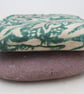 Handmade Dark Green Morris Pattern Needlebook - Image 4