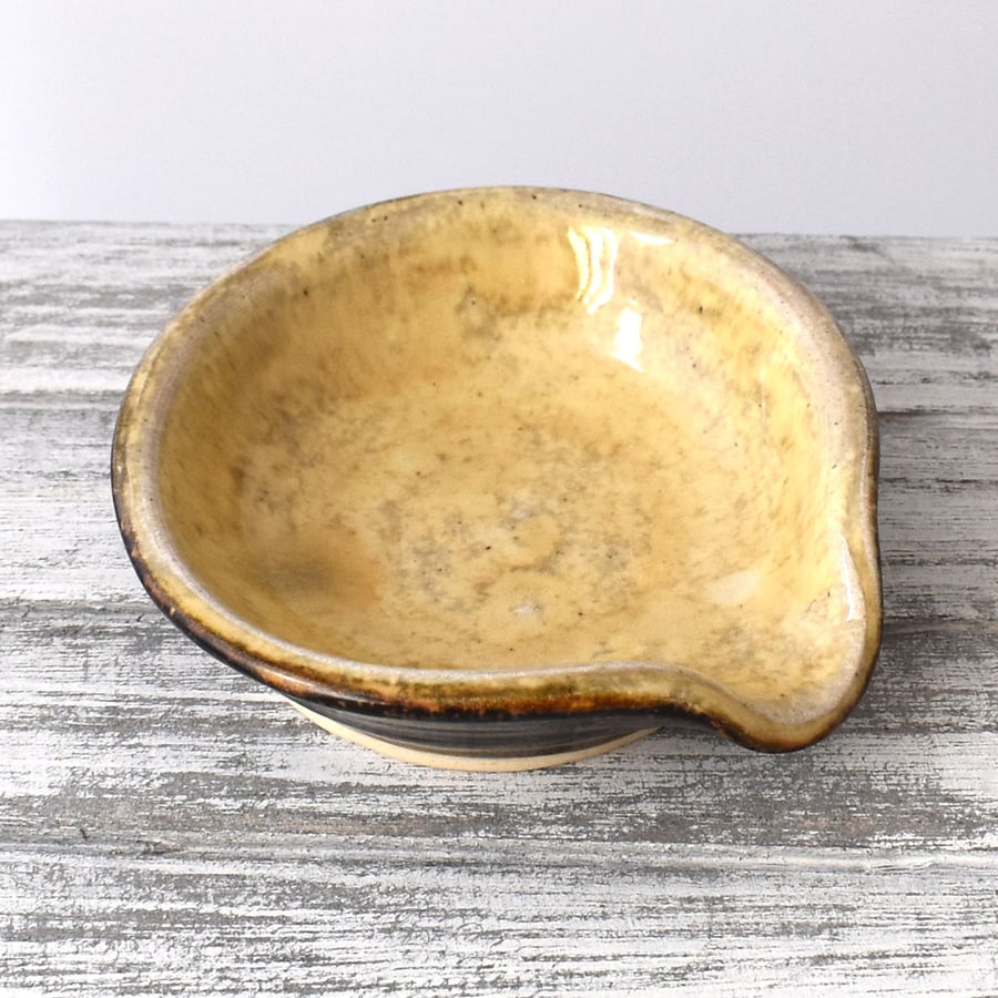 A47 Spoon rest tea bag bowl (Free UK postage)