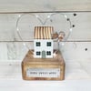Wooden House With fairy Lights Gift