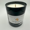 20cl Rock Salt & Driftwood Soy Wax Candle in Black Gloss Jar
