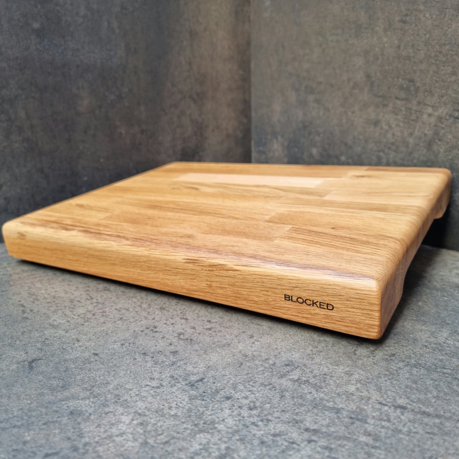Solid Oak Chopping Board, Butchers Block, Cutti... Folksy