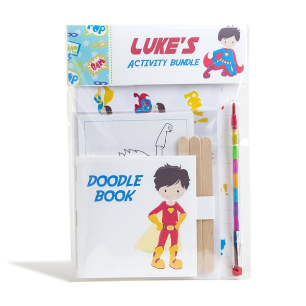 Personalised Superhero Activity Bundle