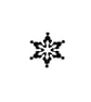 Mini Snowflake 1 CUT & FOLD Book Folding Pattern - EMAILED PDF PATTERN - Image 3