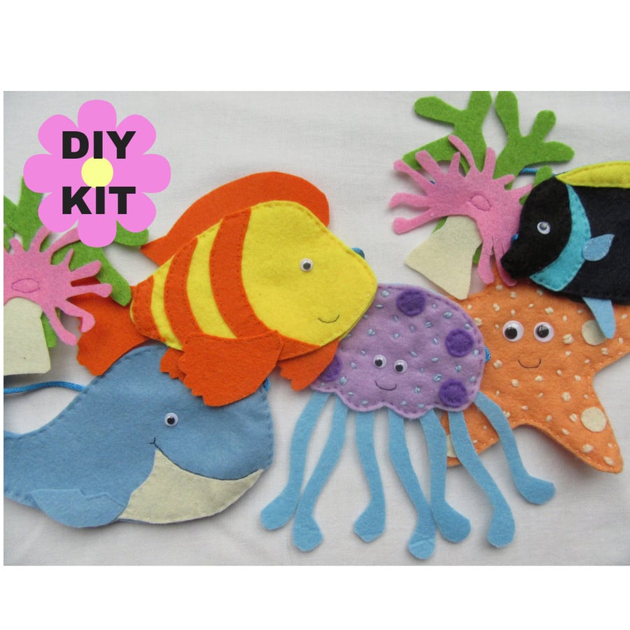 Sea creature DIY kit