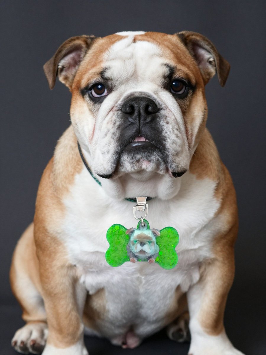 Dog collar tags 