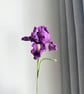 Realistic Crochet Iris Flower Summer Seconds Home Decor - Image 6