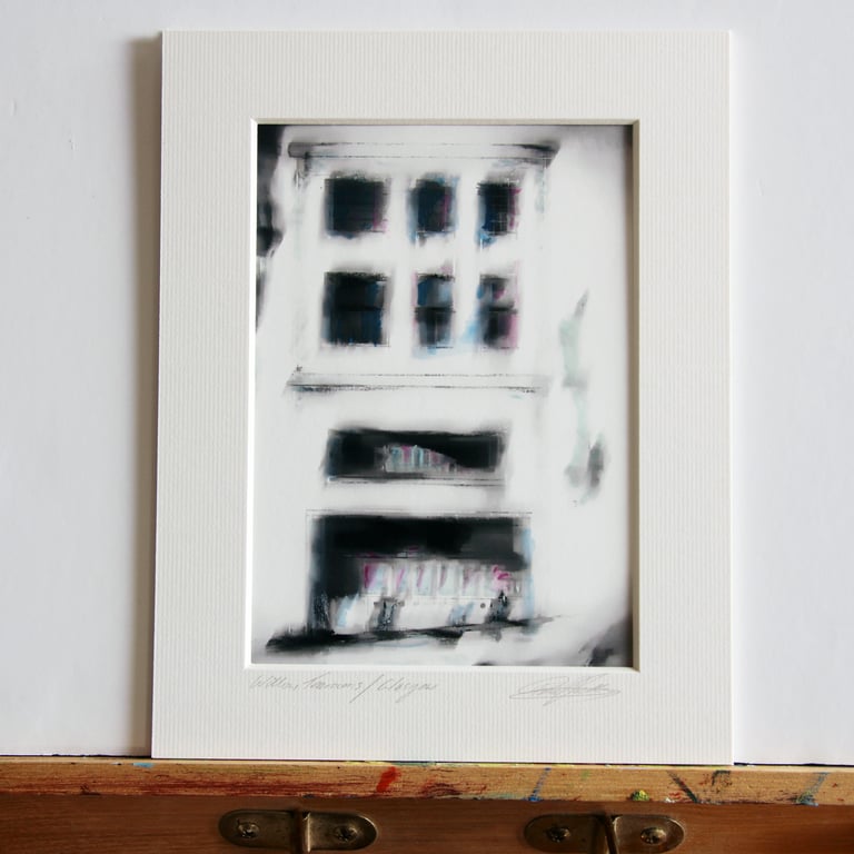 Willow Tea Rooms (3) Glasgow Art print of original artwork