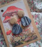 CLEARANCE! polymer clay earrings handmade- reduced-no 7