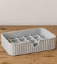 Minimalist Ribbed Soap Holder with Removable Drainage - Image 6
