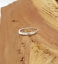 Hammered Sterling Silver Ring - Image 6