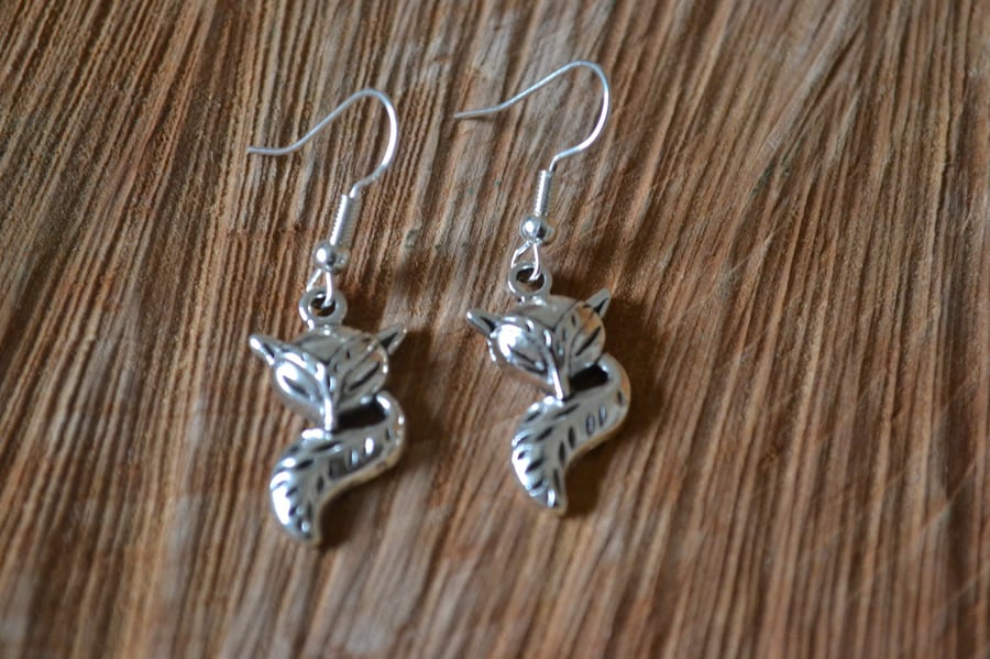 Fox earrings 