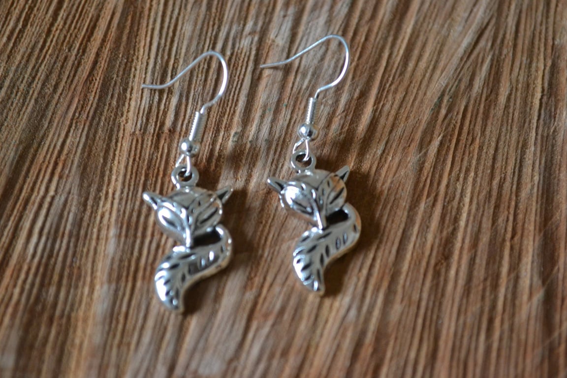 Fox earrings 