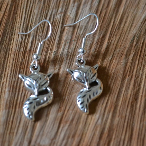 Fox earrings 