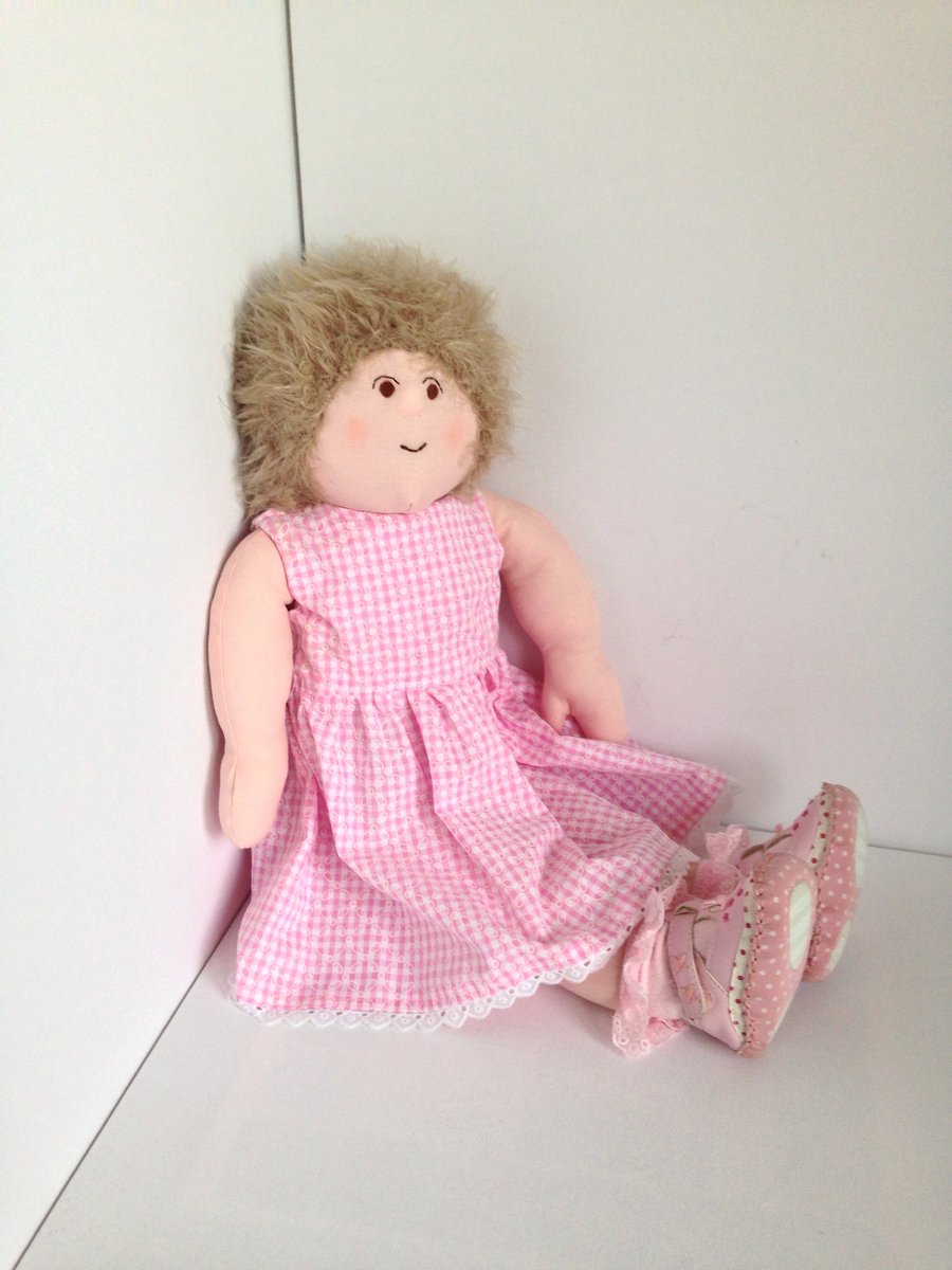 Doll - Angelina 54cm rag doll