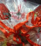 Luxery Strawberry Shower Cap Lge Size Fully Waterproof Frilled Silk Ribbon Edge - Image 2