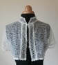 Short sleeve lace jacket for a handmade wedding - Image 1