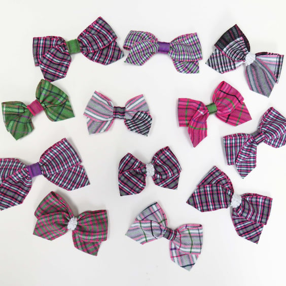 Hair Bows on Alligator Clips