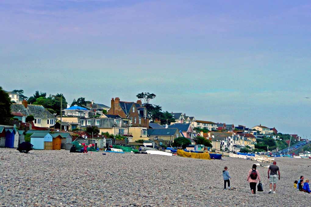 Budleigh Salterton Beach South Devon Photograph Print
