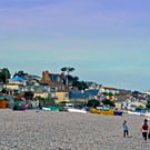 Budleigh Salterton Beach South Devon Photograph Print