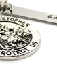 St Christopher Keyring with Personalised Name Tag - Gift Boxed - Free Delivery - Image 3