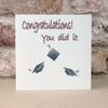 Eco friendly Graduation Congratulations Card