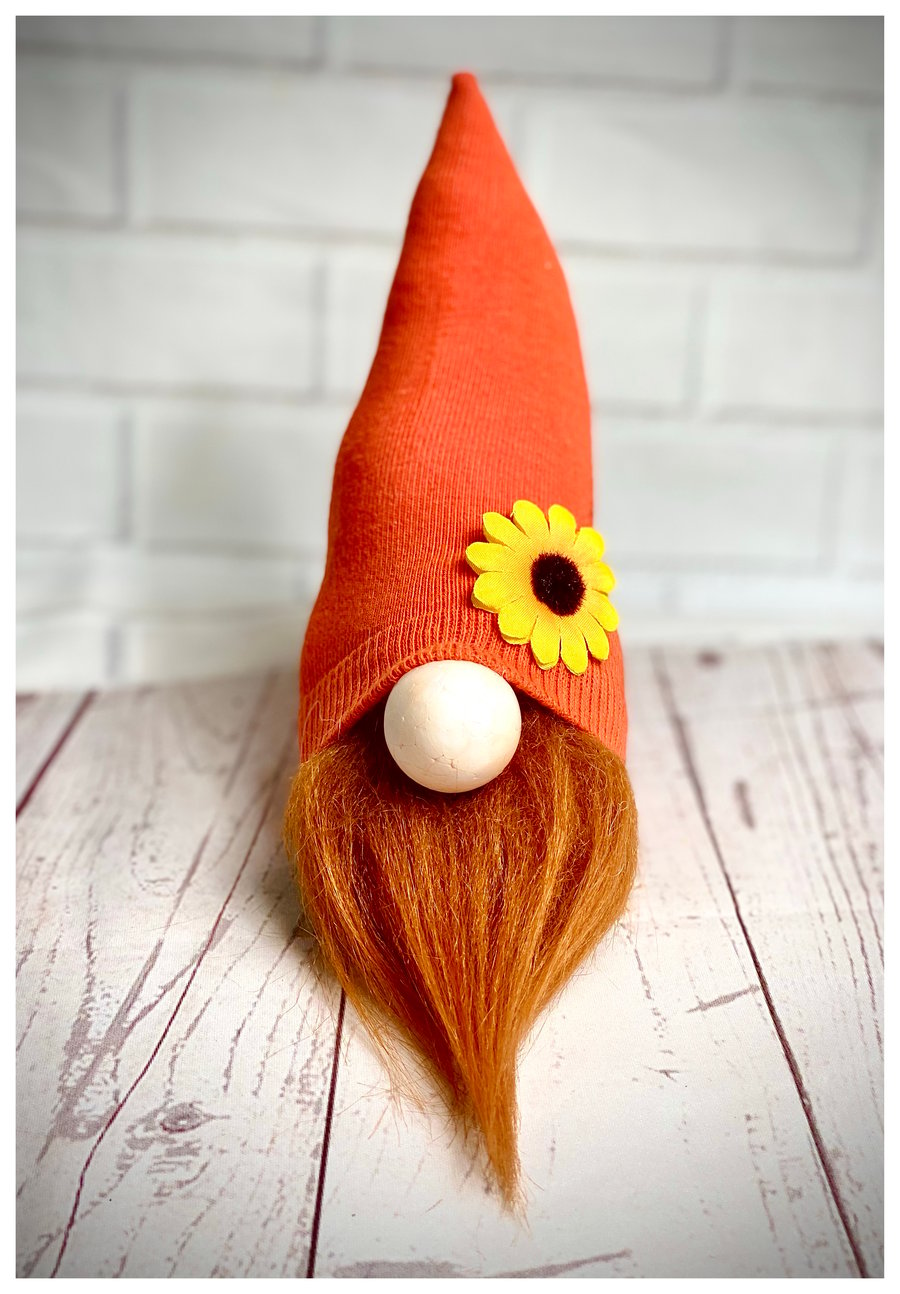 Orange Nordic Gnome