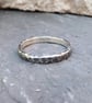 Narrow Meteorite Ring - Image 1