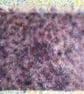 Hand dyed Helmbold 12mm mohair fur fabric "Lilac Ripple" - Image 4