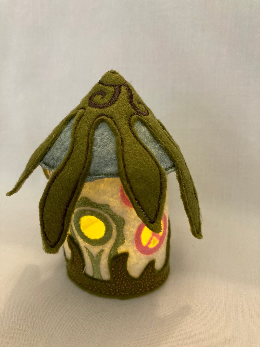 Small fairy tea light house