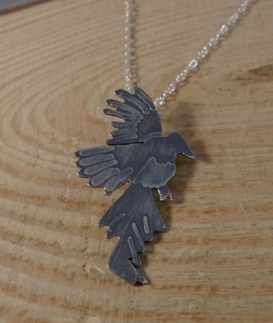 Sterling Silver Magpie Necklace