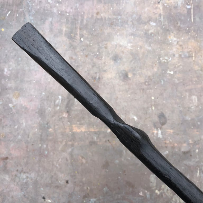 Bog Oak Pagan Wand