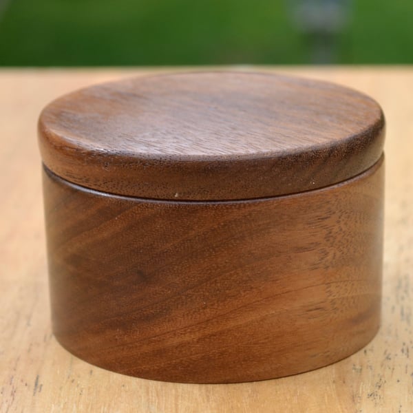 Abstract Walnut Bowl 