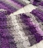 Purple Infinity Scarf - Handmade - Crochet Scarves - Christmas Gift for Mum - Image 9