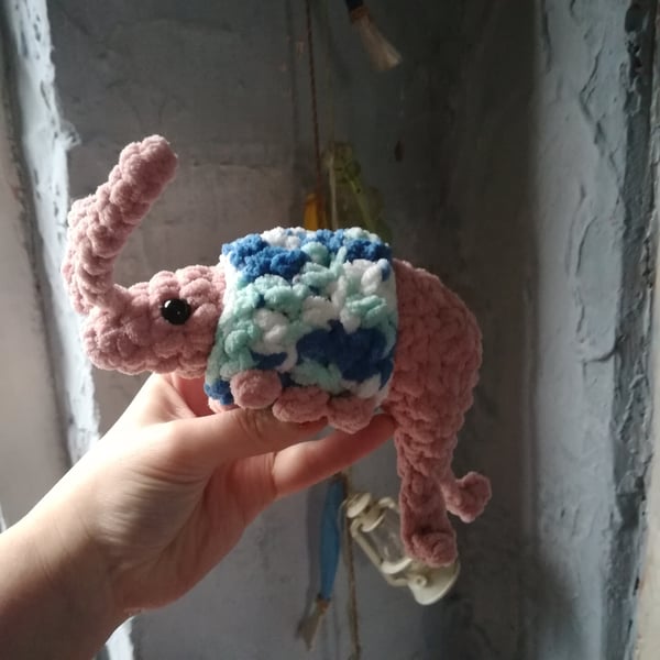 Crochet Emotional Support Shrimp