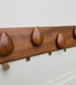Five sapele pebbles - Image 4