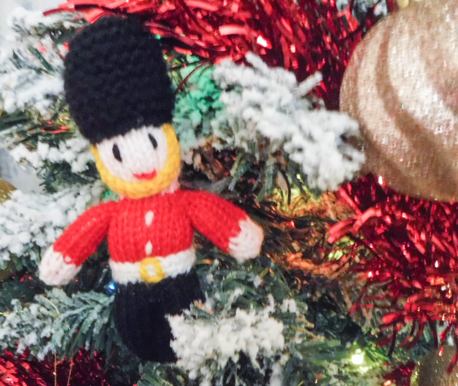 Christmas Mini Nutcracker- Toy Soldier  - Handmade Christmas Decorations 