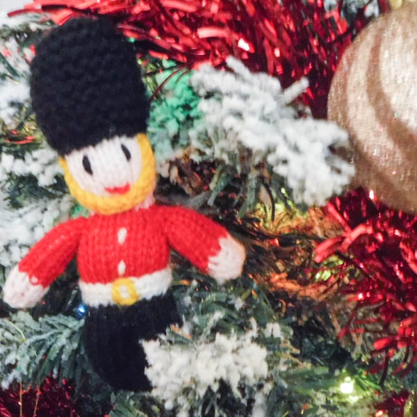 Christmas Mini Nutcracker- Toy Soldier  - Handmade Christmas Decorations 