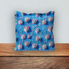 Children's Cushion, Nursery Mini Cushion, Handmade Cushion-Little Pigs-124