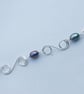 Blue flower necklace - Image 3