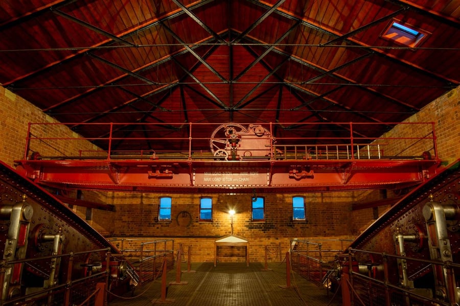 Overhead crane print