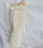 Creamy panel gauntlets pure wool - Image 1