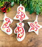Filigree Christmas Hanging Decoration