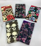 Skulls handmade phone case, Gothic sunglasses case, Options - Image 8
