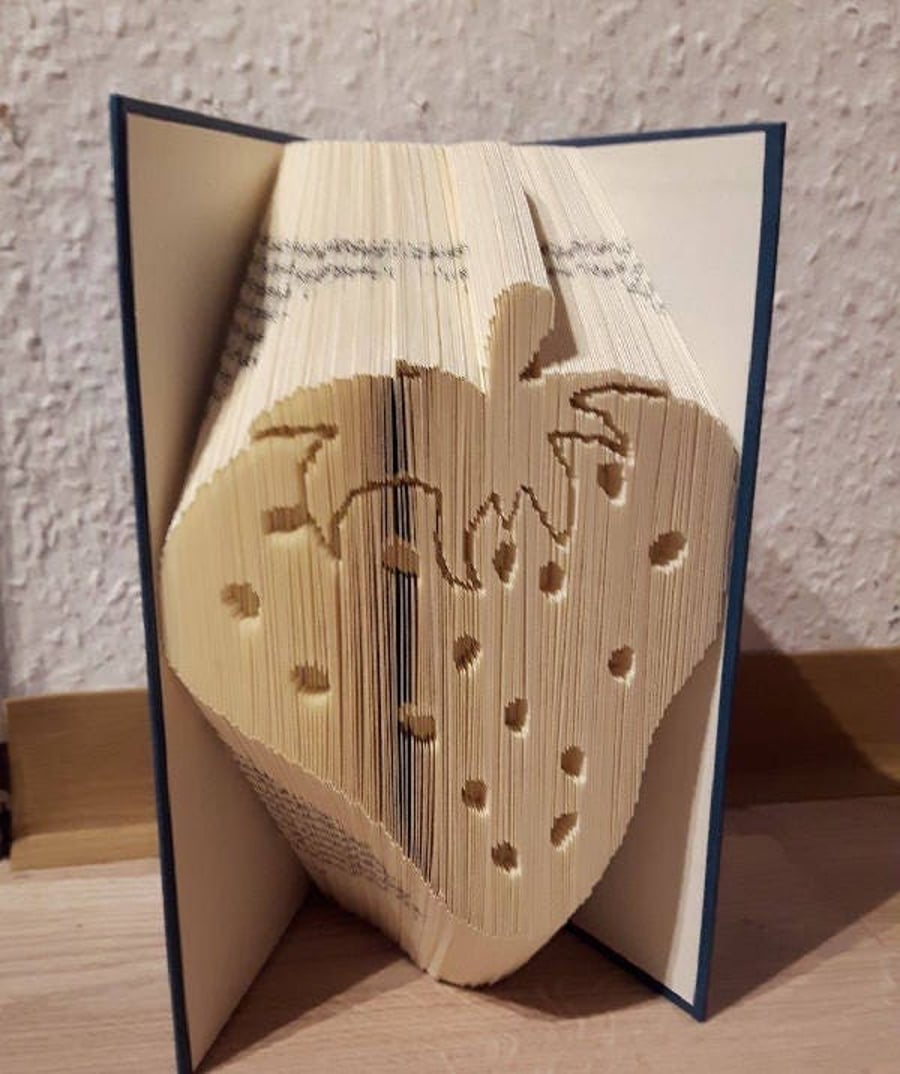 Strawberry COMBI Book Folding Pattern - EMAILED PDF PATTERN