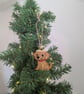Embroidered hanging Labrador Christmas decorations, machine embroidery - Image 8