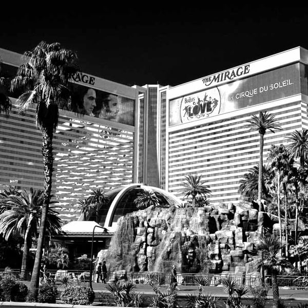 Mirage Hotel Las Vegas America Photograph Print