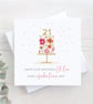 21st birthday card personalised