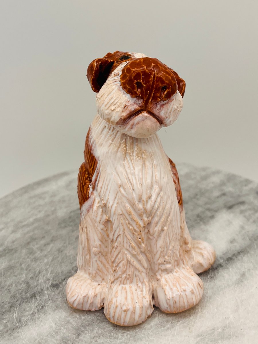 Lovie Dog Sculpture