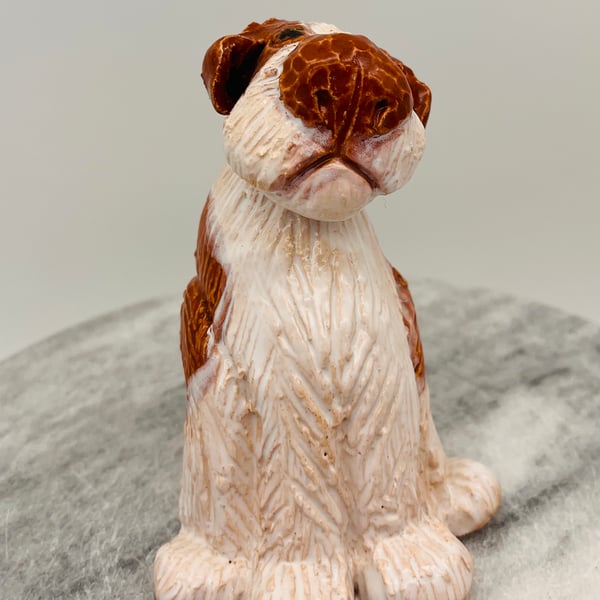 Lovie Dog Sculpture