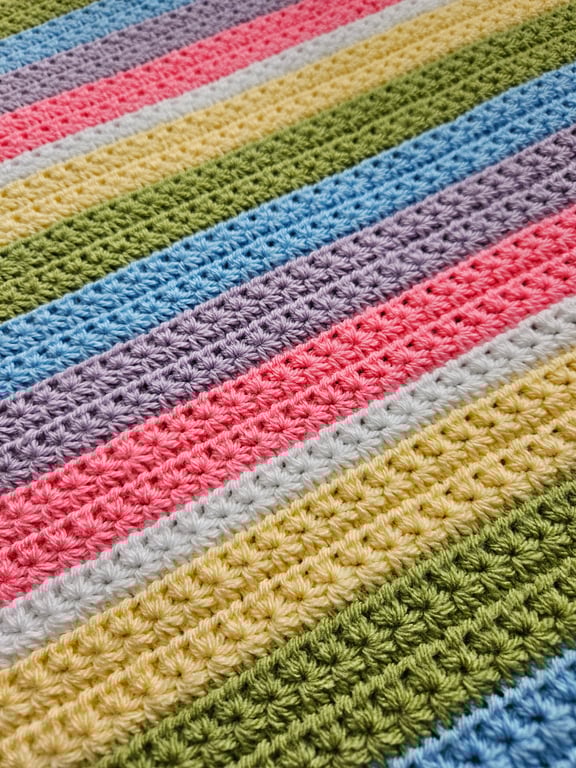 Crochet baby blanket